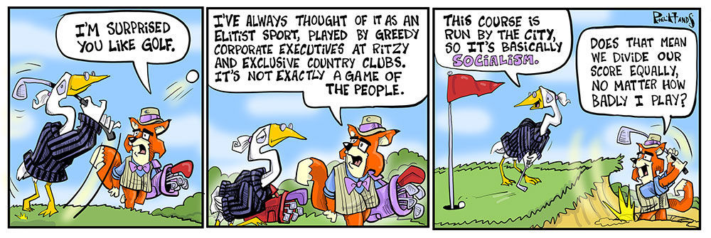 Anyone for golf?
